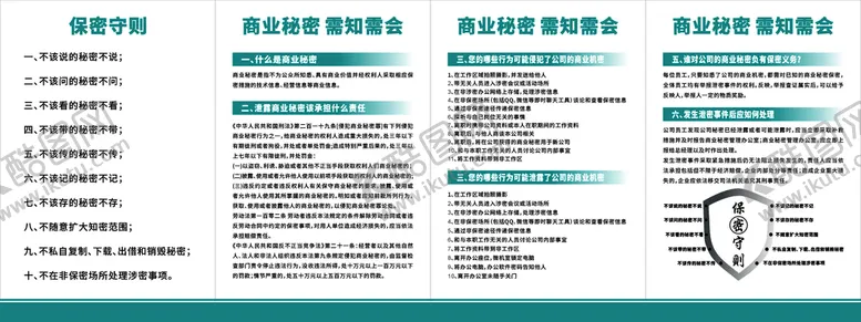 编号：24489112051904415177【酷图网】源文件下载-保密守则