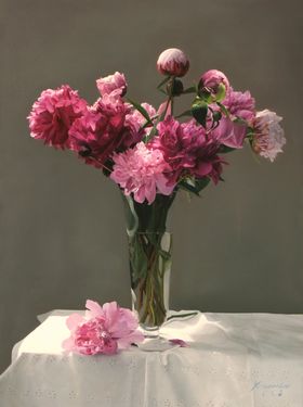 花卉静物油画