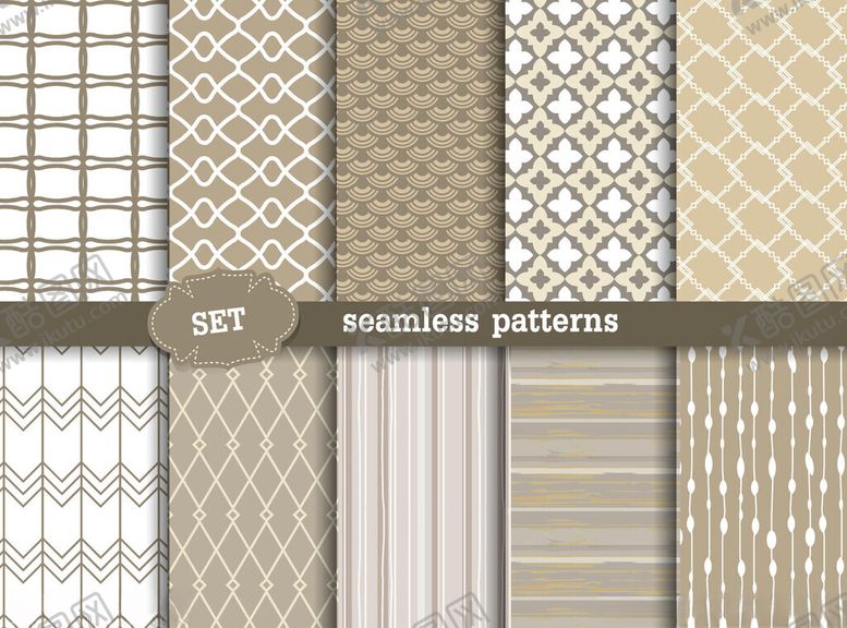 编号：69727410120657195186【酷图网】源文件下载-几何图案装饰纹理素材集