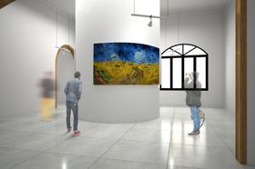 画展场景样机