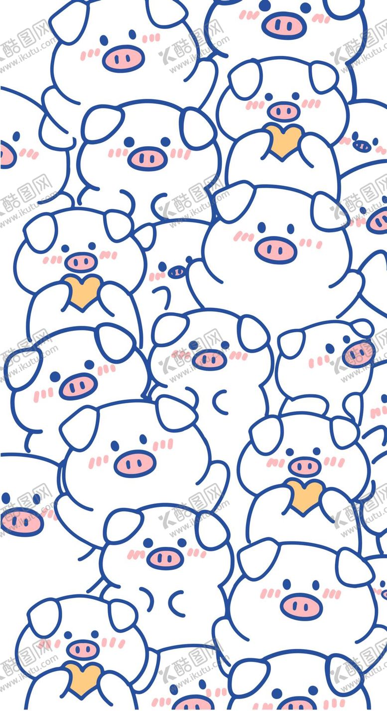 编号：58253410172029095628【酷图网】源文件下载-卡通小猪