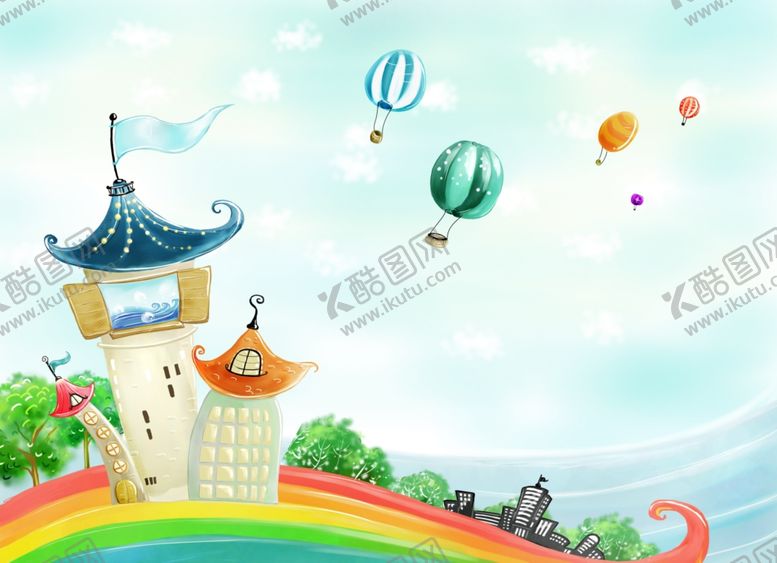 编号：51274405131957131144【酷图网】源文件下载-卡通唯美背景