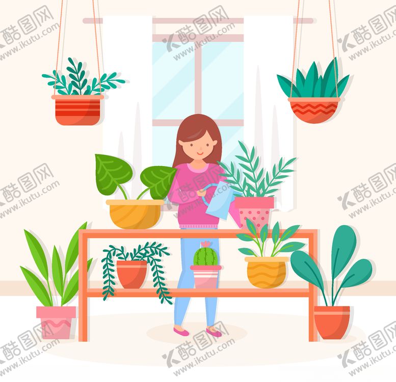 编号：22548809302204203813【酷图网】源文件下载-矢量卡通休闲人物