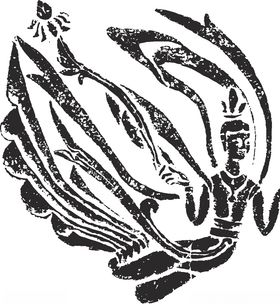 镂空花图案