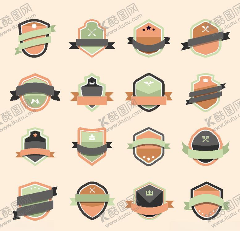 编号：26872709240407419692【酷图网】源文件下载-矢量标签素材