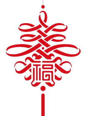 红色中国结png
