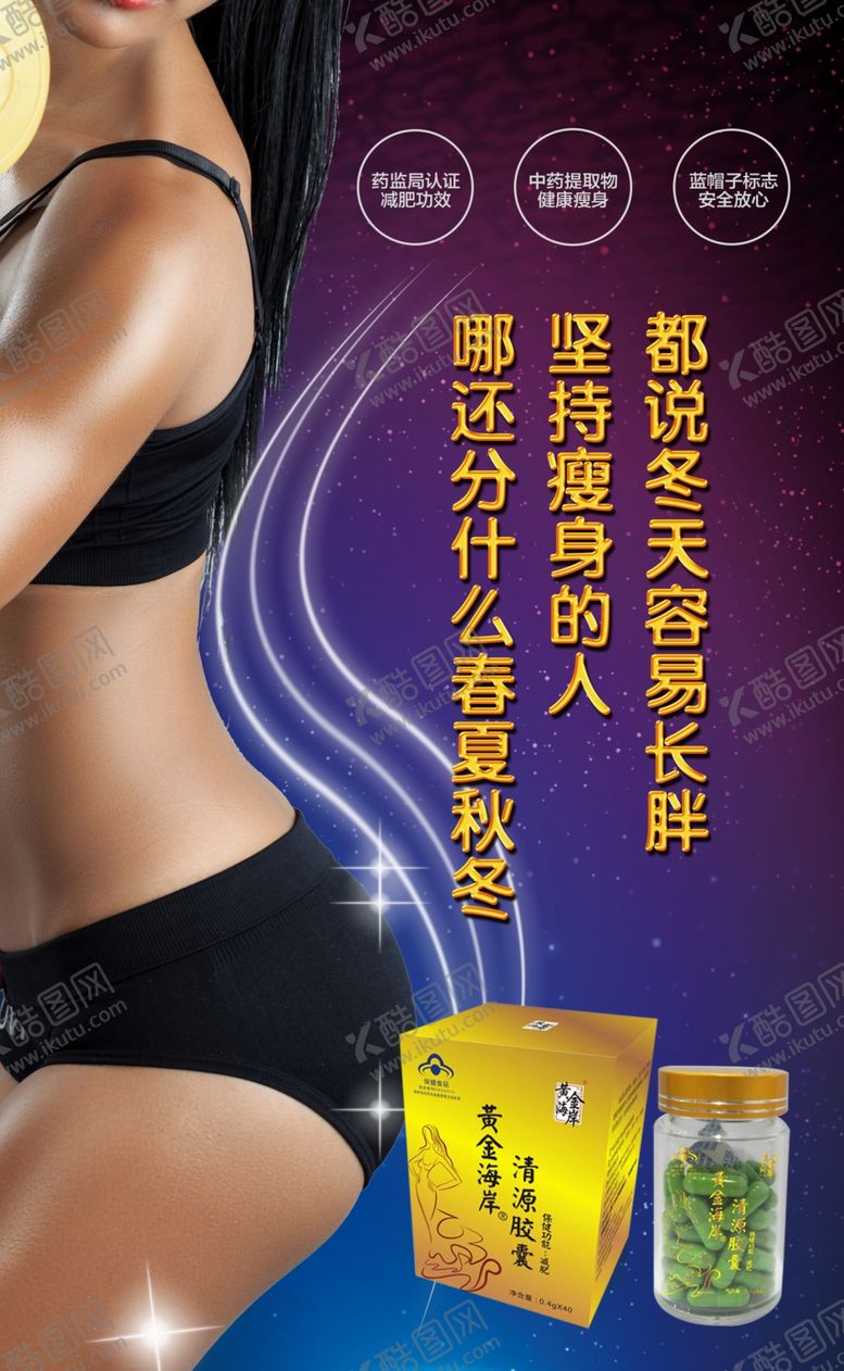 编号：97877710192017553697【酷图网】源文件下载-减肥海报