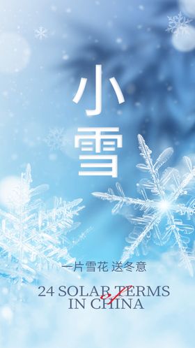 小雪海报