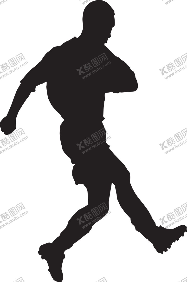 编号：14419105011752293198【酷图网】源文件下载-运动员剪影