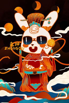 中秋插画
