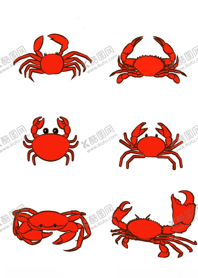 编号：64006509241258411473【酷图网】源文件下载-螃蟹元素