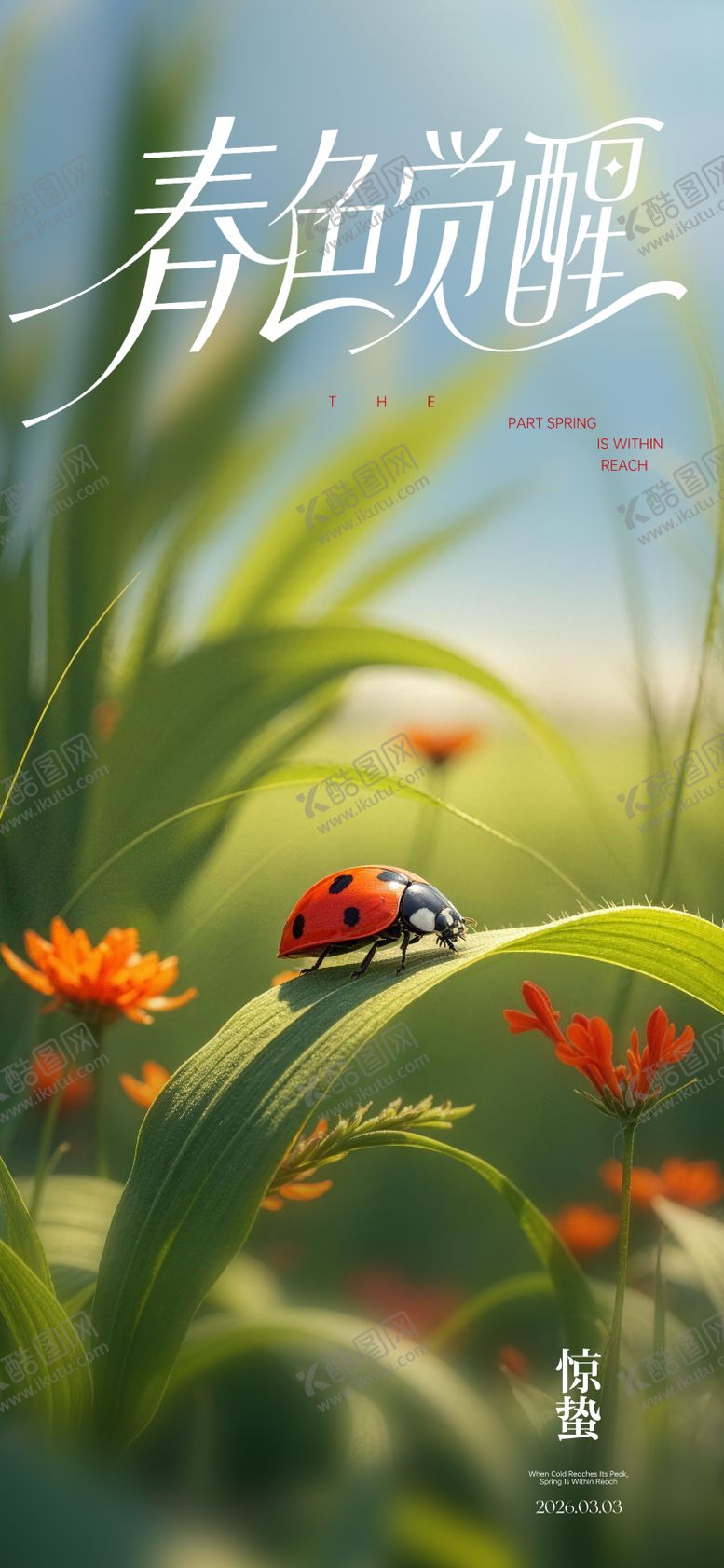 编号：34948102260217359909【酷图网】源文件下载-惊蛰海报