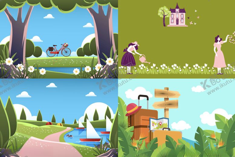 编号：13946304201759375728【酷图网】源文件下载-户外自然风景与休闲场景