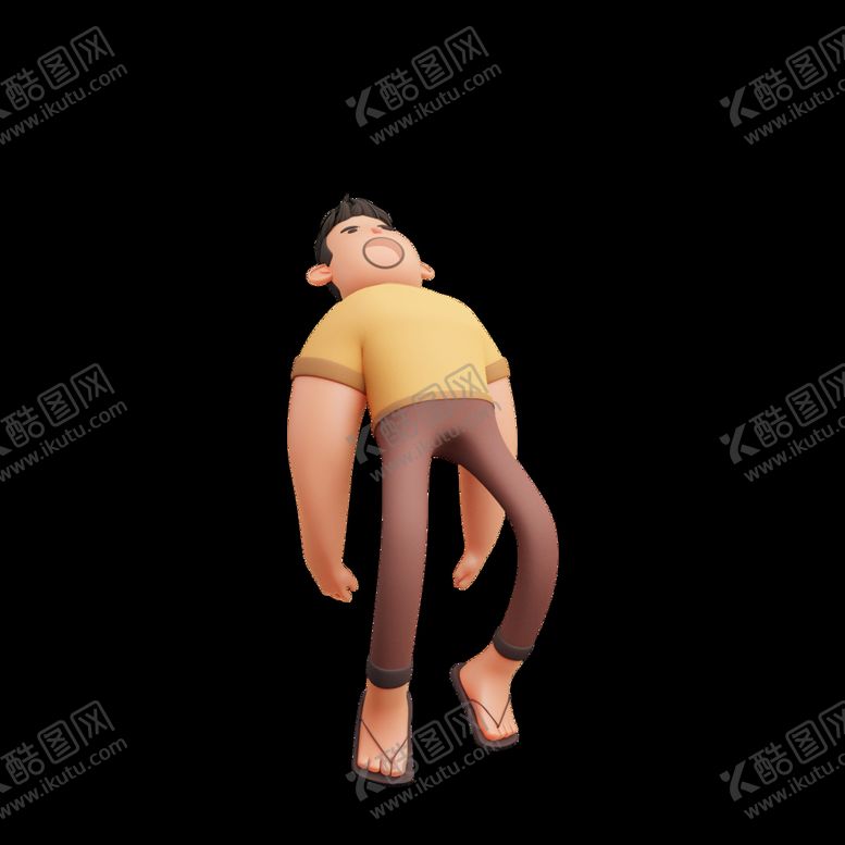 编号：15401210251245511346【酷图网】源文件下载-卡通立体人物