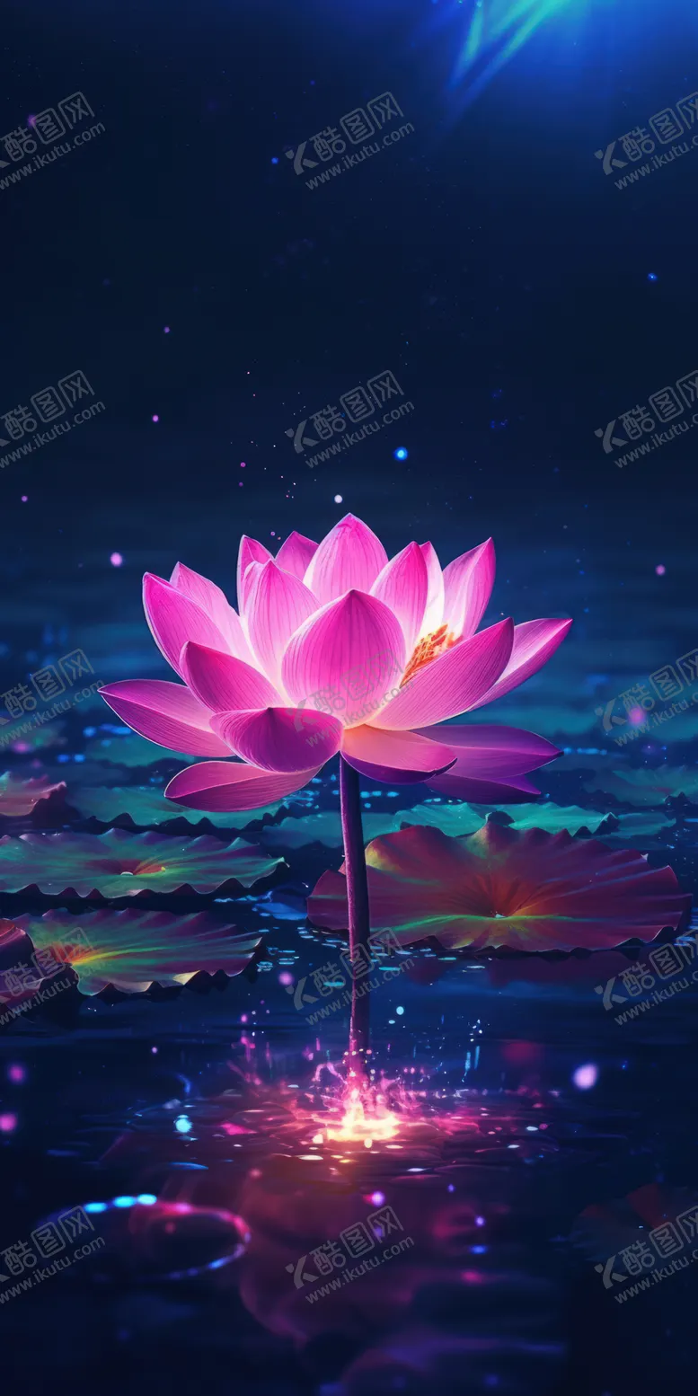 编号：44065201311218597593【酷图网】源文件下载-荷塘夜色