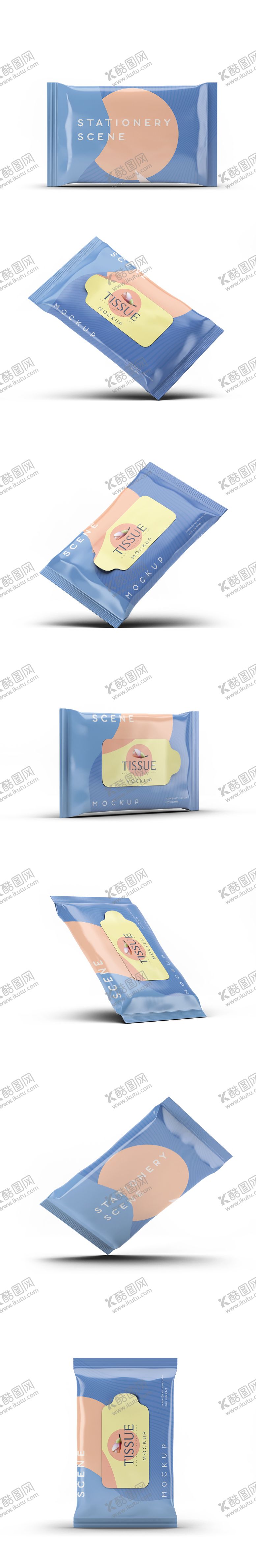 编号：51292103241516065060【酷图网】源文件下载-湿巾包装样机