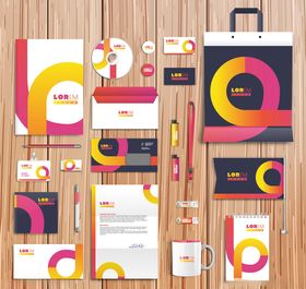 多彩企业品牌视觉设计套装