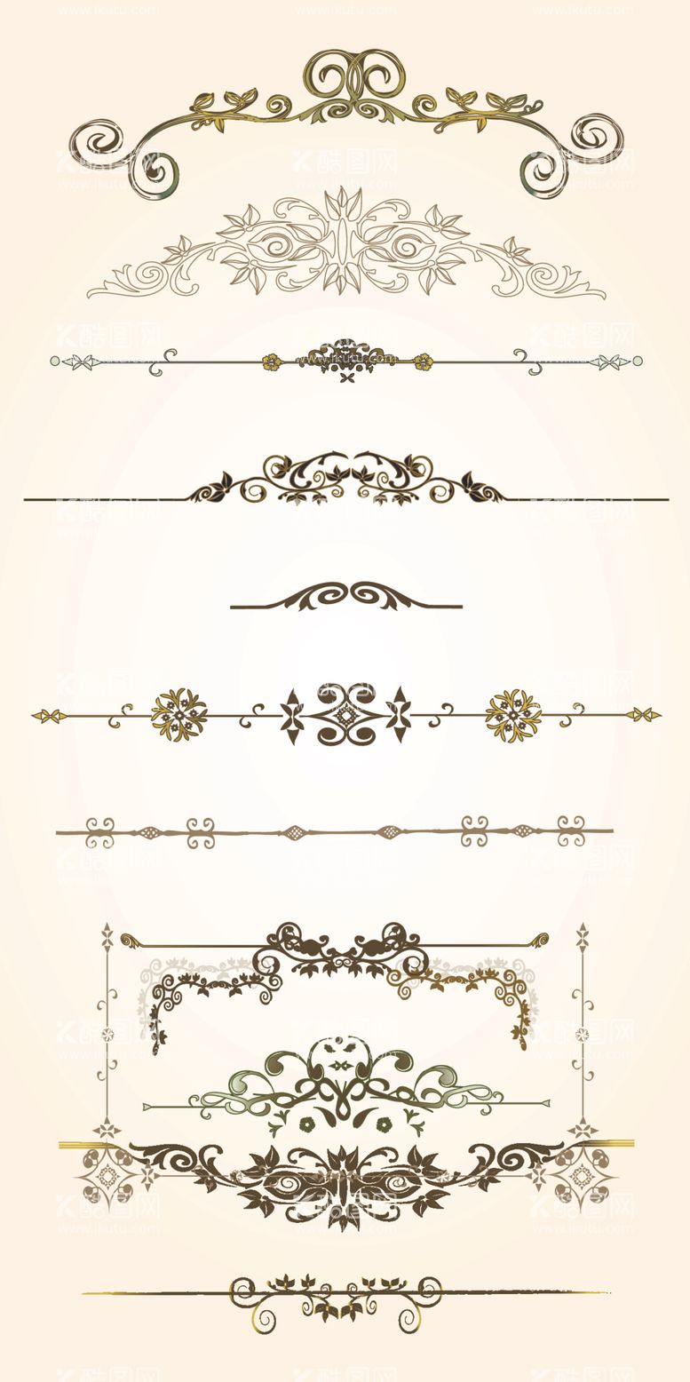 编号：65988312180236522772【酷图网】源文件下载-装饰边框 欧式花纹