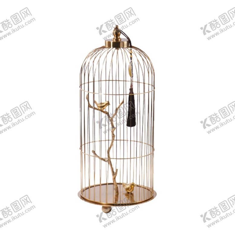 编号：73310510290013589419【酷图网】源文件下载-鸟笼笼子笼中鸟欧式鸟笼