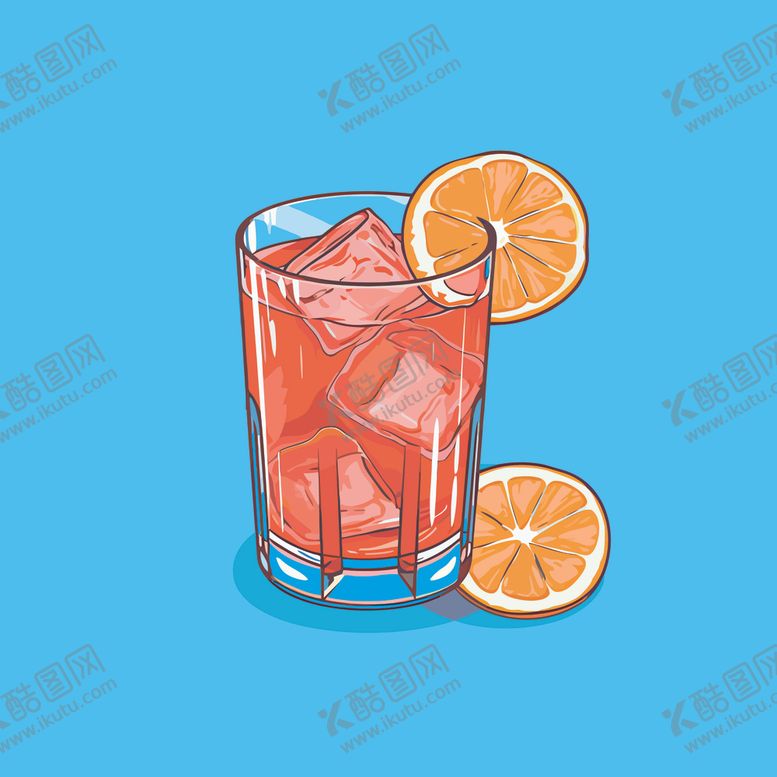编号：52272402050011412841【酷图网】源文件下载-夏威夷饮料卡通绘画儿童插画