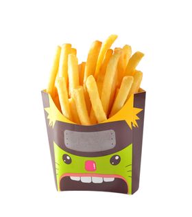 装在盒子里的薯条