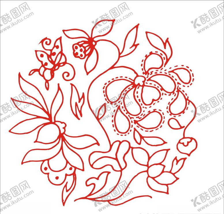 编号：27301410281609072492【酷图网】源文件下载-花开富贵