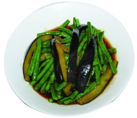 长豆角烧茄子