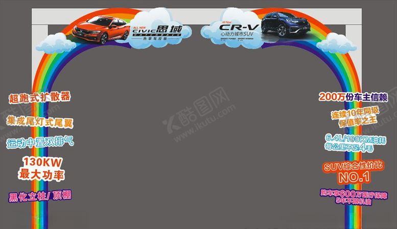 编号：75834710242237266495【酷图网】源文件下载-思域CR-V