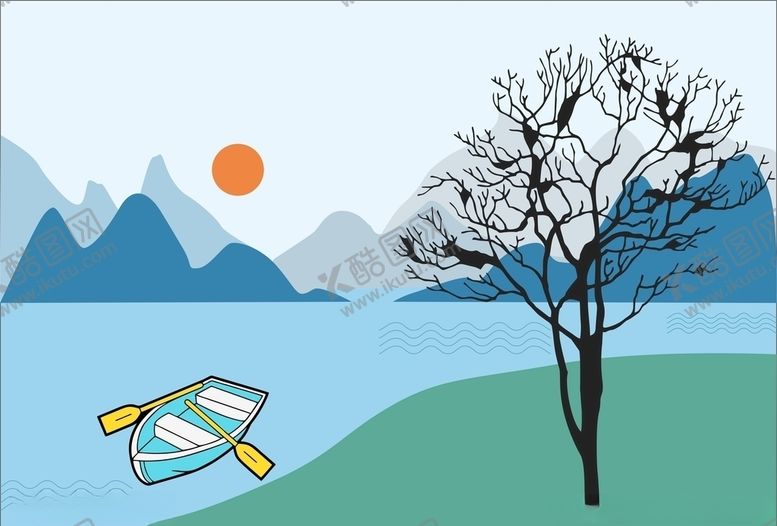 编号：51818909212334001933【酷图网】源文件下载-卡通风景