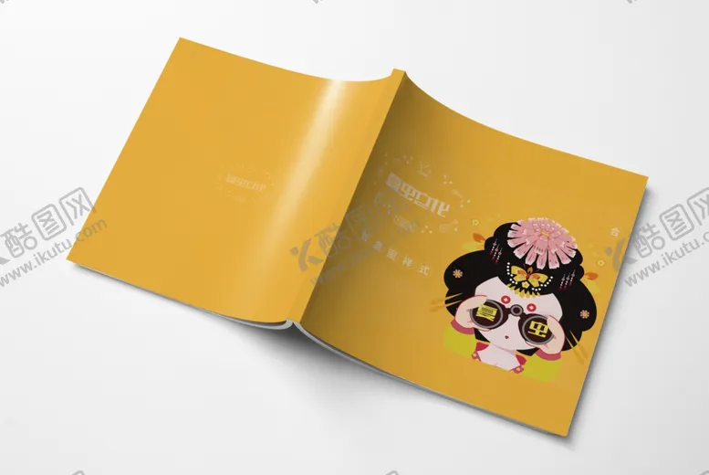 编号：34374206281730131837【酷图网】源文件下载-画册样机