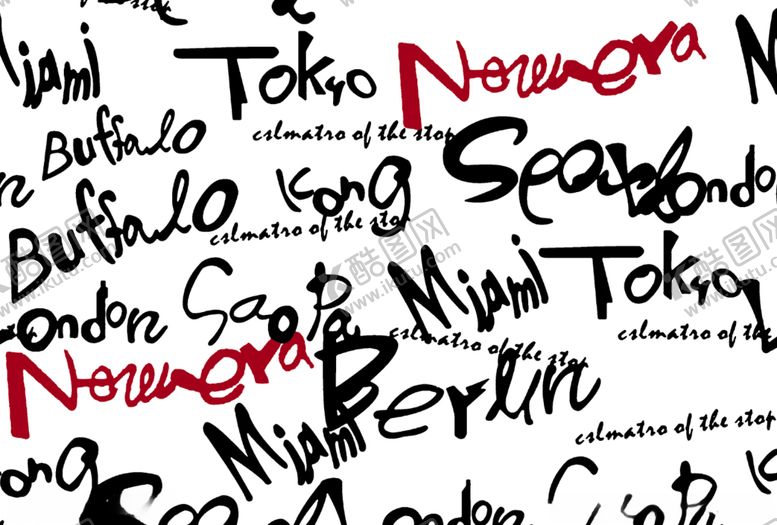 编号：94985909180719196638【酷图网】源文件下载-英文图案