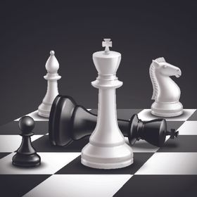 国际象棋矢量插画