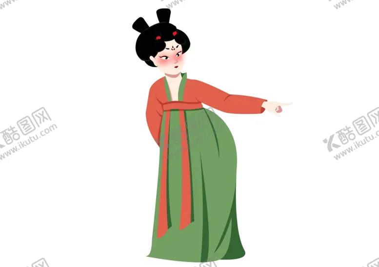 编号：74900212041140423358【酷图网】源文件下载-唐朝仕女图