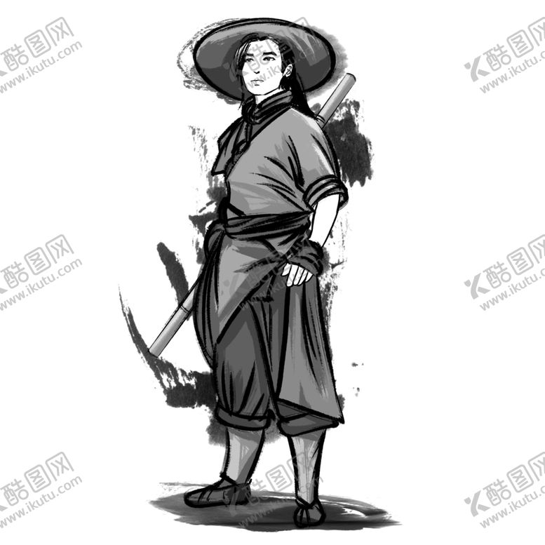 编号：64895105120737351816【酷图网】源文件下载-武侠人物