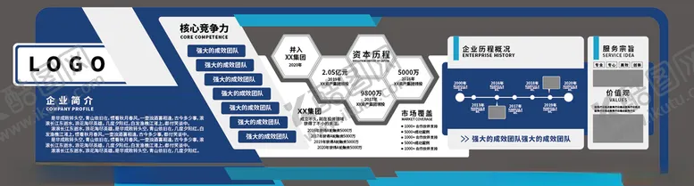 编号：70424304181434355169【酷图网】源文件下载-企业文化墙