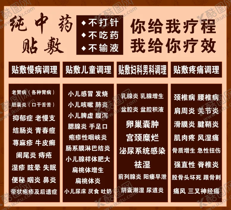 编号：73997902010208498438【酷图网】源文件下载-中药贴敷