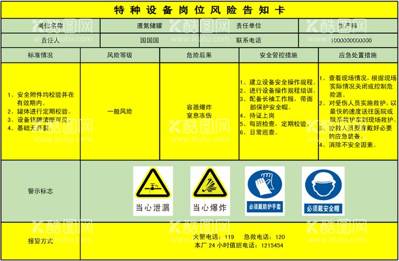 编号：98615511071040551344【酷图网】源文件下载-二氧化碳告知牌