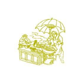 冰淇淋摊贩