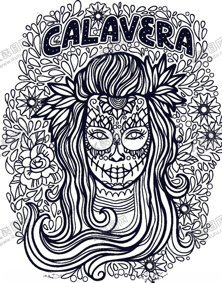 编号：27995609141332168408【酷图网】源文件下载-卡通圣诞幼儿填色