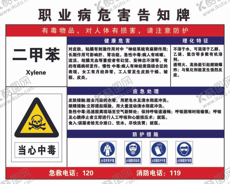 编号：38151212031803481869【酷图网】源文件下载-职业病危害告知牌