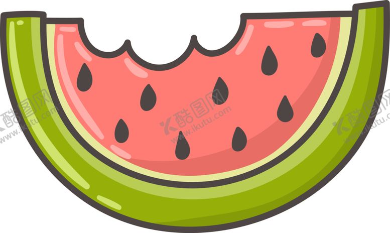 编号：40739401311659213979【酷图网】源文件下载-西瓜卡通  