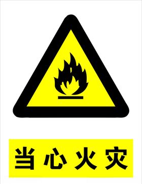 当心火灾