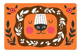插画素材图标壁纸图叶子明信片
