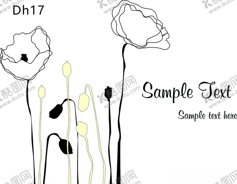 编号：32051609251803483625【酷图网】源文件下载-植物花素材图案矢量图