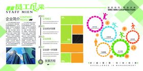 企业文化墙背景公司形象