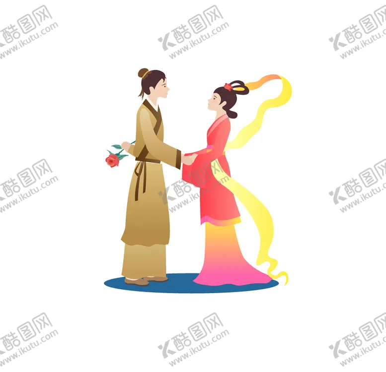 编号：33571807011350097395【酷图网】源文件下载-牛郎织女相会