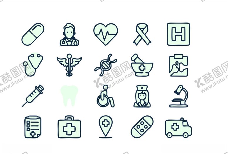 编号：10428505030350043431【酷图网】源文件下载-基因细胞图标生物科技LO