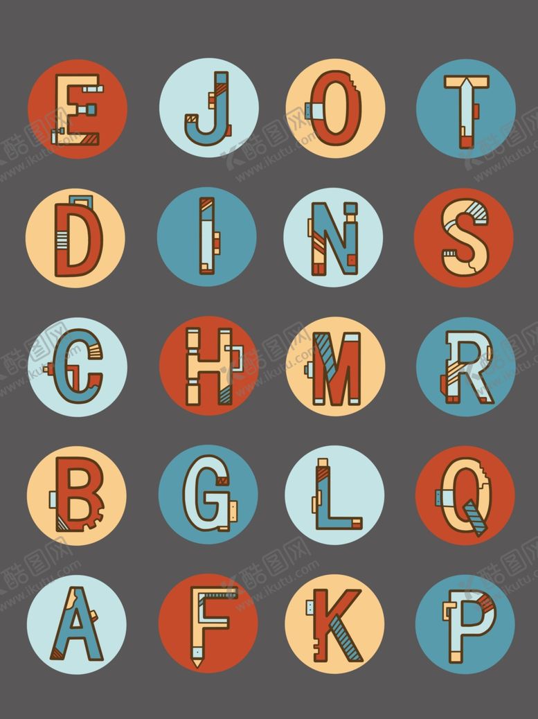 编号：50626611011858166618【酷图网】源文件下载-字母