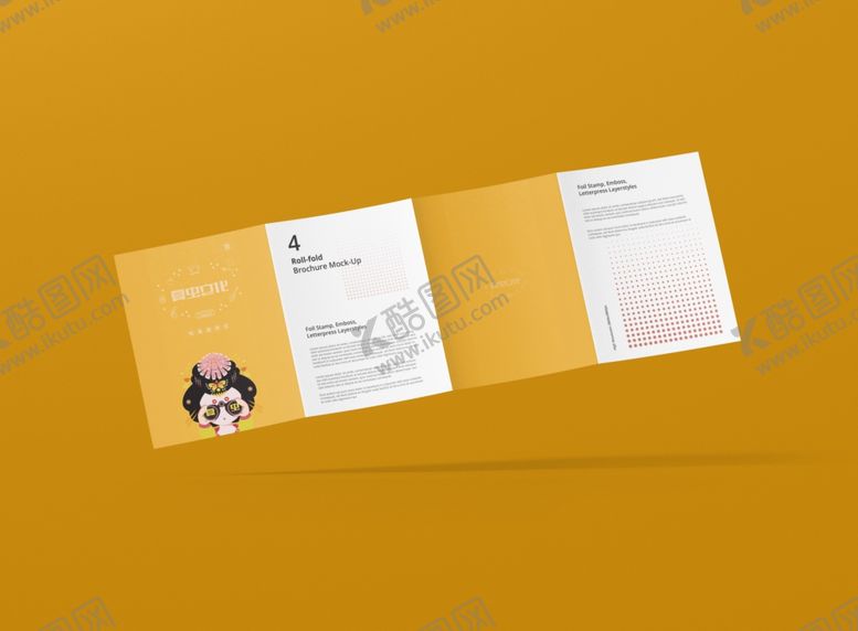 编号：75487909200217055610【酷图网】源文件下载-折页展示样机
