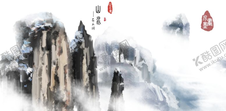 编号：53795210192049342399【酷图网】源文件下载-水墨画